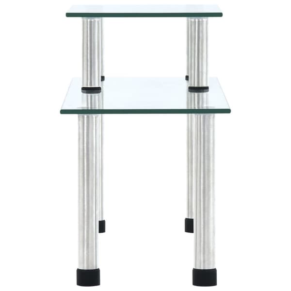 vidaXL køkkenreol 45x16x26 cm hærdet glas transparent -  Krydderihylder