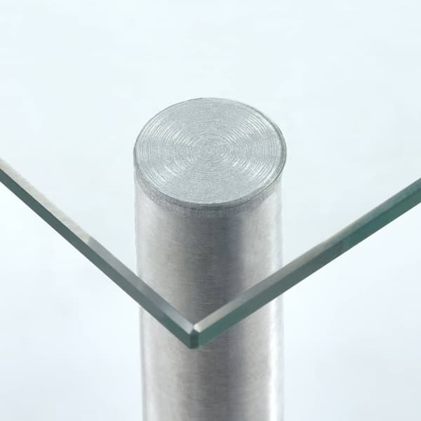 vidaXL køkkenreol 45x16x26 cm hærdet glas transparent -  Krydderihylder
