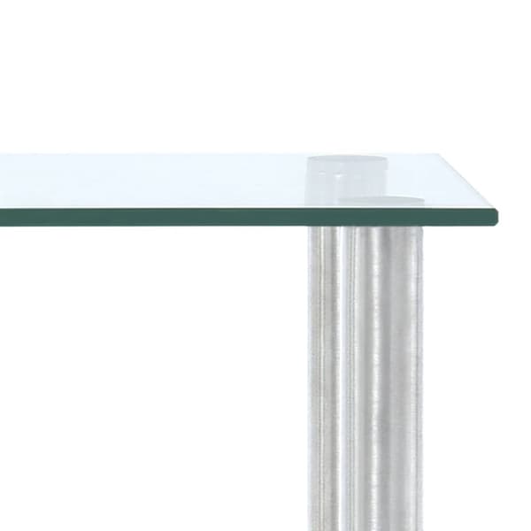The Living Store køkkenreol 45x16x26 cm hærdet glas transparent -  Krydderihylder