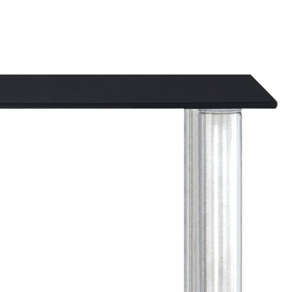 Køkkenreol 45x16x26 cm hærdet glas sort - Køkkenreol - Køkkenreoler - Home & Living