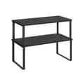 Miniatyrbillede 1 af 7: Urt rack-sæt med 2-stackbart og udvidelig-blæk-sort-ebbenhout