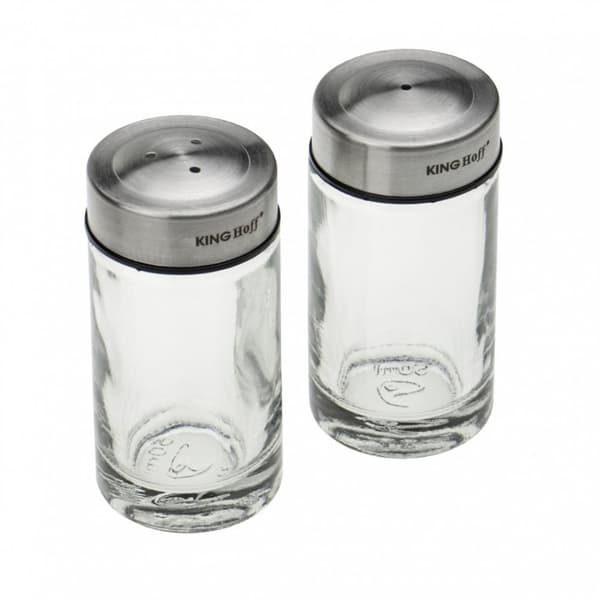 SALT SHAKER PEPPER SHAKER SET KINGHOFF KH-1642