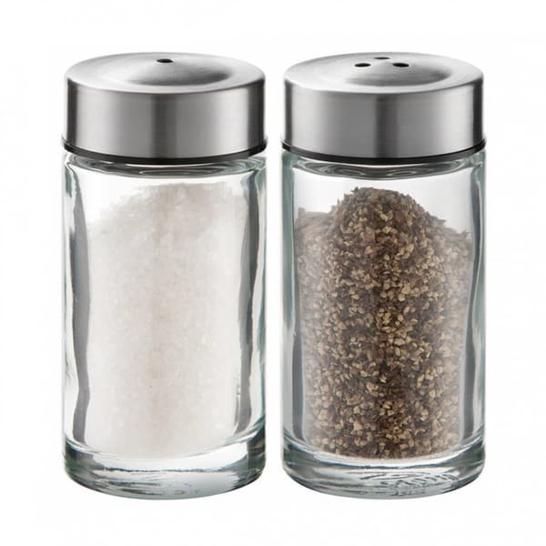 SALT SHAKER PEPPER SHAKER SET KINGHOFF KH-1642
