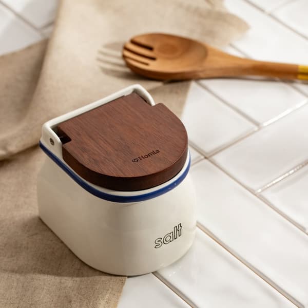 Container | MODERNE | til opbevaring af salt | 10,5x12cm | 722271