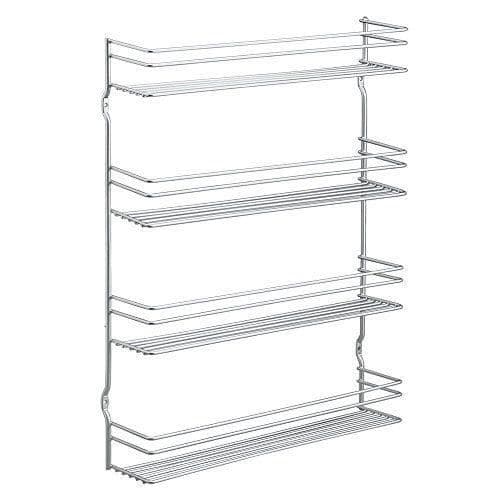 Metaltex Pepito Kryddställ med 4 våningar rostfritt stål Silver 36 x 8 x 38 cm - 364634039