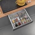 Miniatyrbild 1 av 2: Metaltex Utdragbar kryddställ 4 våningar X-Pand 2 st svart