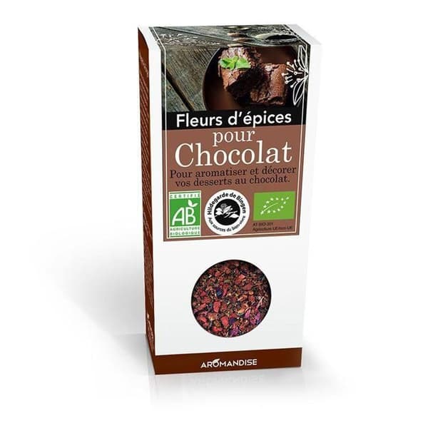 Kryddblommor för choklad