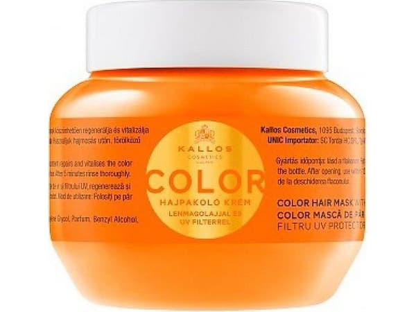 Kallos Color Hair Mask With Linseed Oil And UV Filtr 275 ml