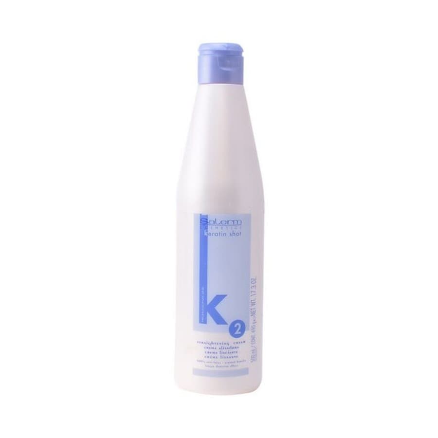 Glatte Hårcreme Keratin Shot Salerm (500 ml)