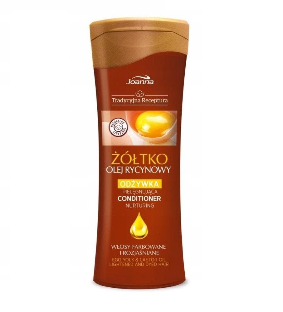 Joanna Traditional Recipe Conditioner yolk and caring products Castor oil 300ml