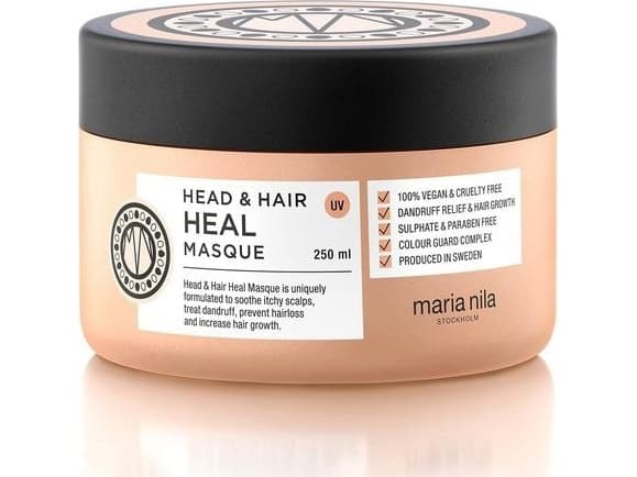MARIA NILA_Head and Hair Heal Masque hårmaske mot flass og hårtap 250ml