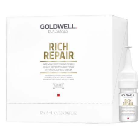 Goldwell Goldwell Dualsenses Rich Repair Intensive Restoring Serum 12x18 ml - Leave-in