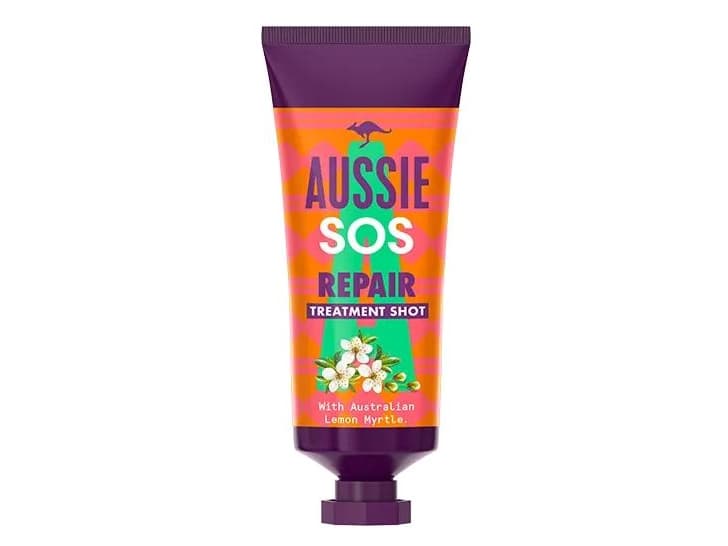Aussie SOS REPAIR TREATMENT SHOT 25 ml, Women, Damaged hair, Dry hair, Dull hair, All colours, 25 ml, Repair, Revitalizing, Tube
