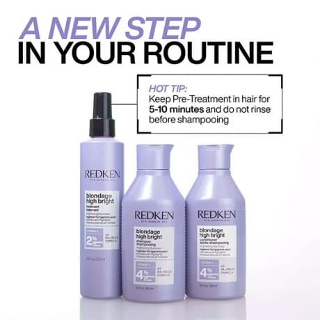 Redken Redken Blondage High Bright Conditioner 300ml - Blont & Silver