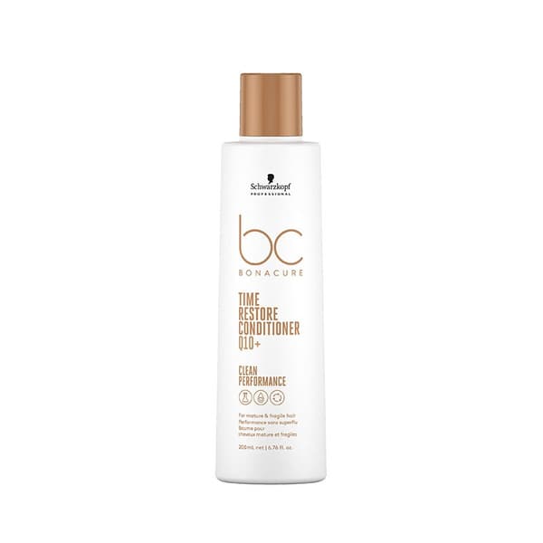 Schwarzkopf BC Bonacure Time Restore conditioner 200 ml - Skadat & Behandlat