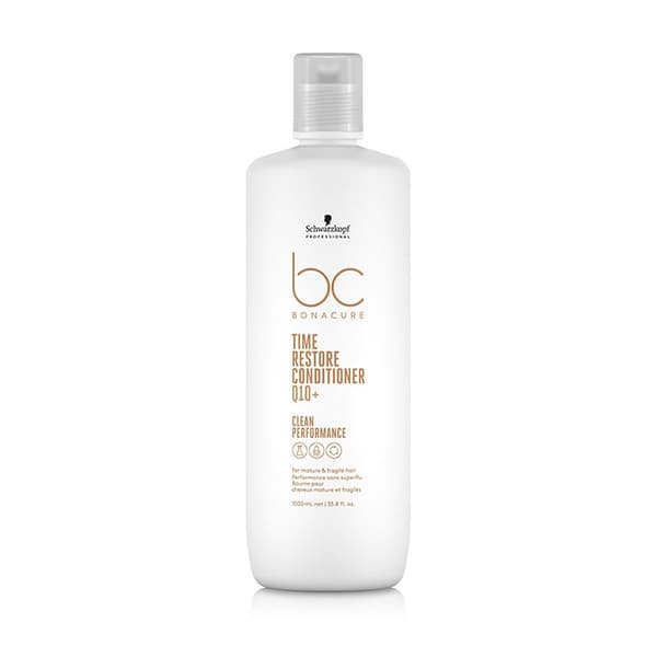 Schwarzkopf BC Bonacure Time Restore conditioner 1000 ml - Skadat & Behandlat