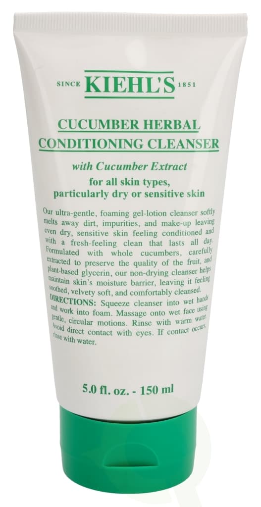 Kiehls Kiehl's Cucumber Herbal Conditioner Cleanser 150 ml All Skin Types