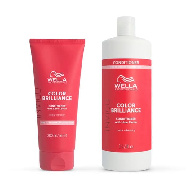 Wella Professionals Invigo Color Brilliance Conditioner för fint till medelfärgat hår 200ml