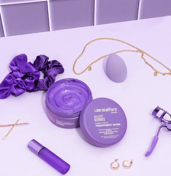 Lee Stafford Lee Stafford Bleach Blondes Purple Toning Treatment Mask