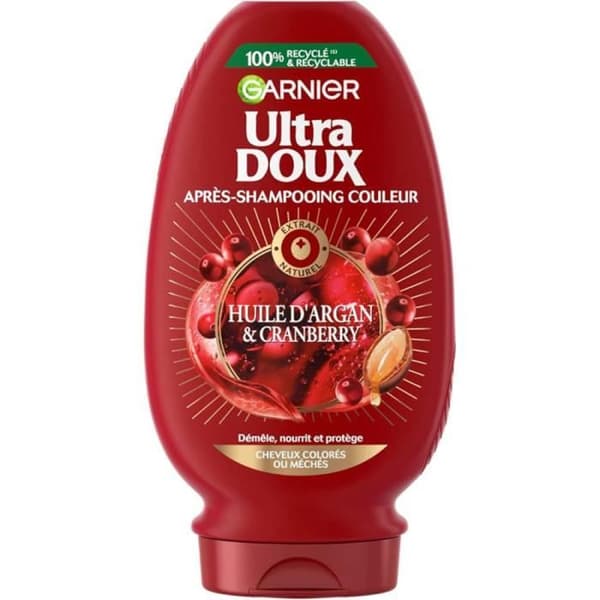 Garnier - Ultra Soft Conditioner för färgat hår - Arganolja och tranbär -