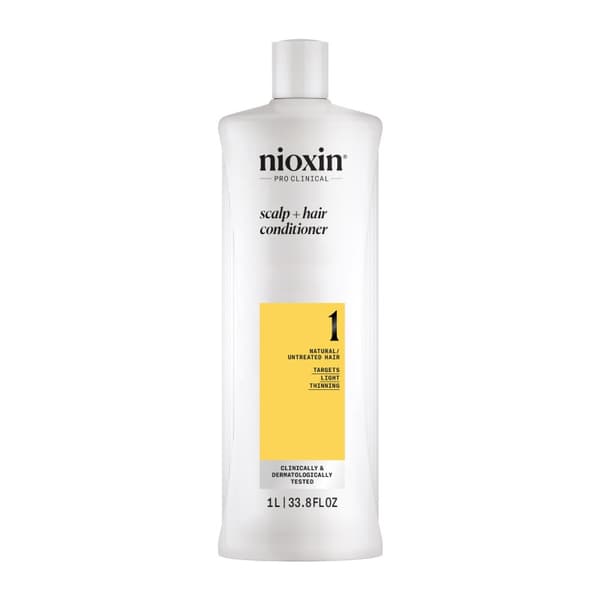 Nioxin System 1 Conditioner for Thinning Hair 1000 ml - Fint & Volym