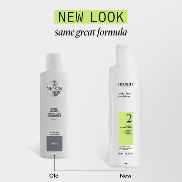 Nioxin System 2 Conditioner for Thinning Hair 300 ml - Fint & Volym