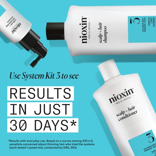 Nioxin System 3 Conditioner for Colored Thinning Hair 1000 ml - Färgat