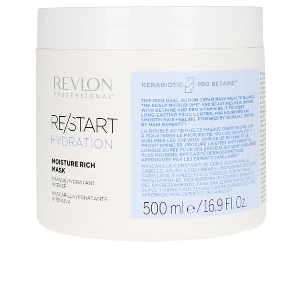 RE-START hydration rich mask 500 ml