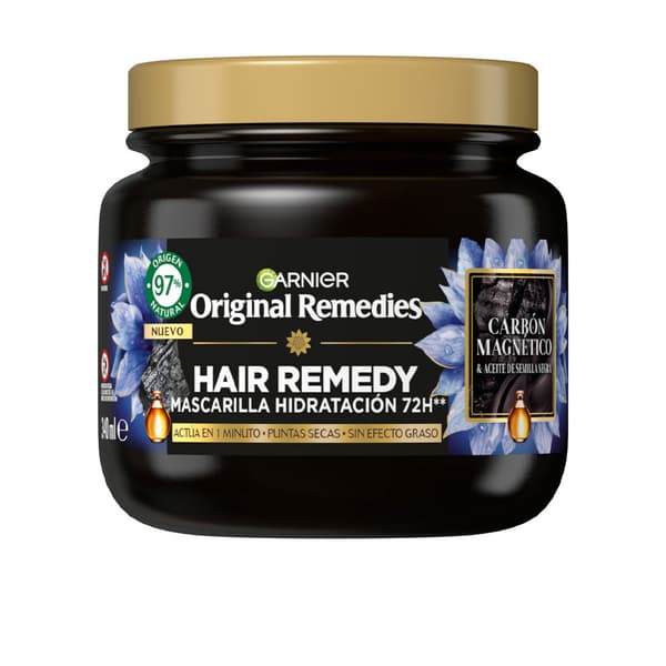 ORIGINAL REMEDIES magnetic charcoal mask 340 ml