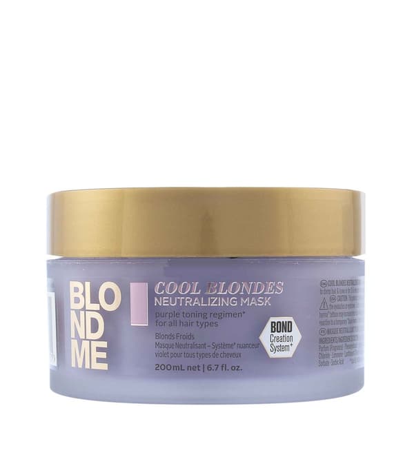 Schwarzkopf Professional BlondMe Cool Blondes Neutralizing Hair Mask 200ml