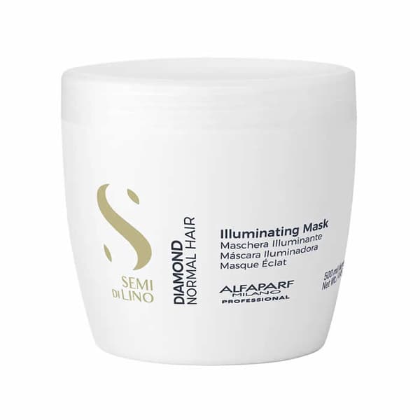 Alfaparf Semi Di Lino Diamond Normalt Hår Illuminating Mask 500ml