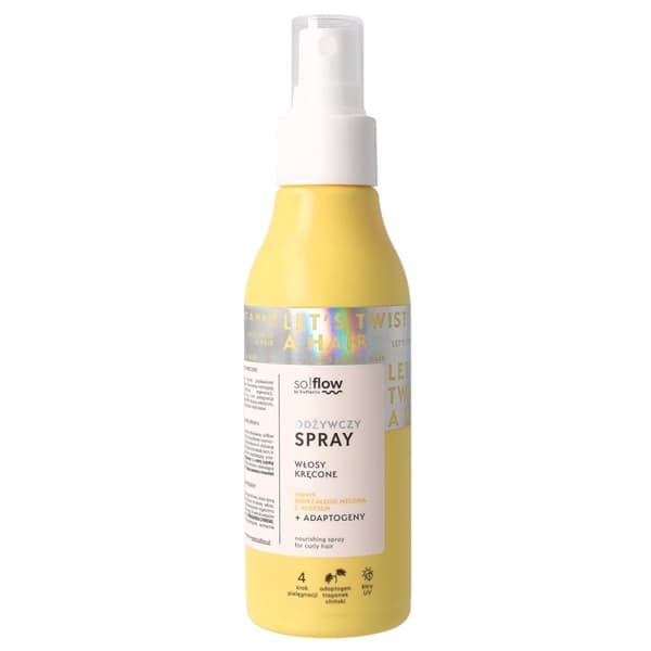 So!Flow Nourishing Spray kiharille hiuksille, meloni, aloe, 150 ml