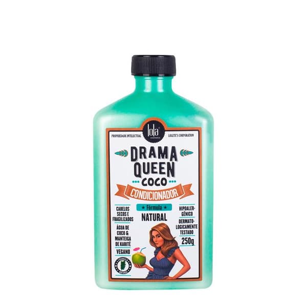 Drama Queen Balsam med kokosvatten torrt hår 250 g