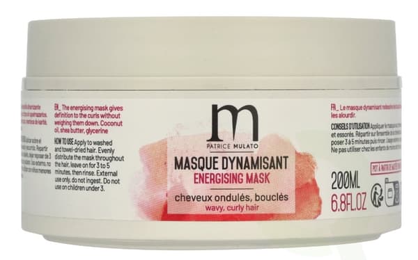 Patrice Mulato P. Mulato Energising Treatment Mask 200 ml Curly Hair
