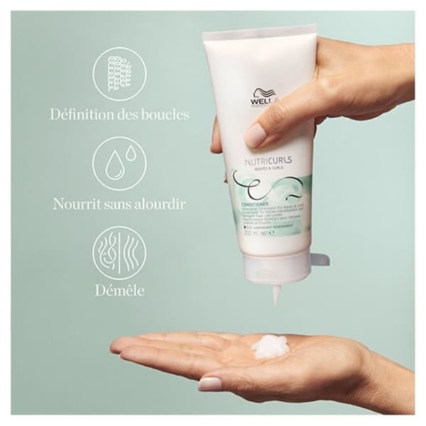Wella Professionals Nutricurls Detangling Conditioner för vågigt och lockigt hår 200ml