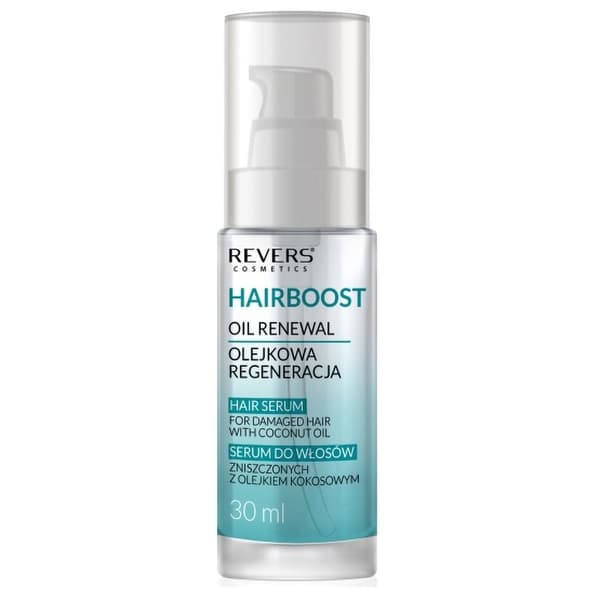 Revers HAIRBOOST hårserum med kokosolja