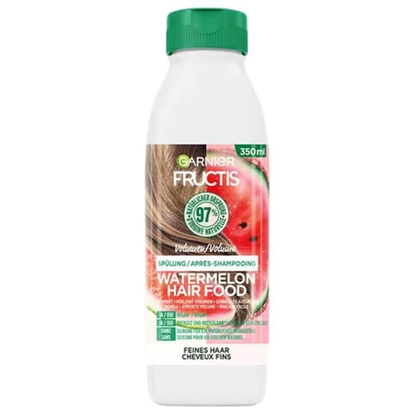 Garnier - Fruktis Volym Balsam - Vattenmelon Hårmatning -
