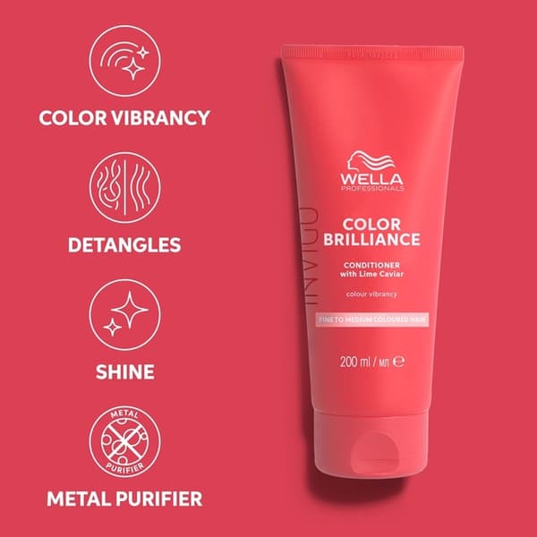 Wella Professionals Invigo Color Brilliance Conditioner Fine Hair 200ml