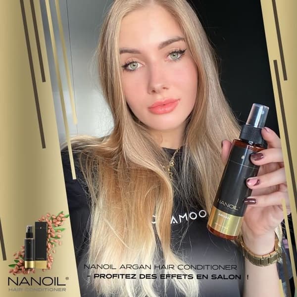 Argan Revitalizing Hair Care Nanoil Argan Hair Conditioner 125ml - Utjämnande och skyddande vård
