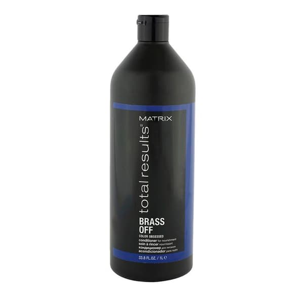 Matrix Total Results Brass Conditioner 1000ml - efter schampo för att neutralisera heta höjdpunkter