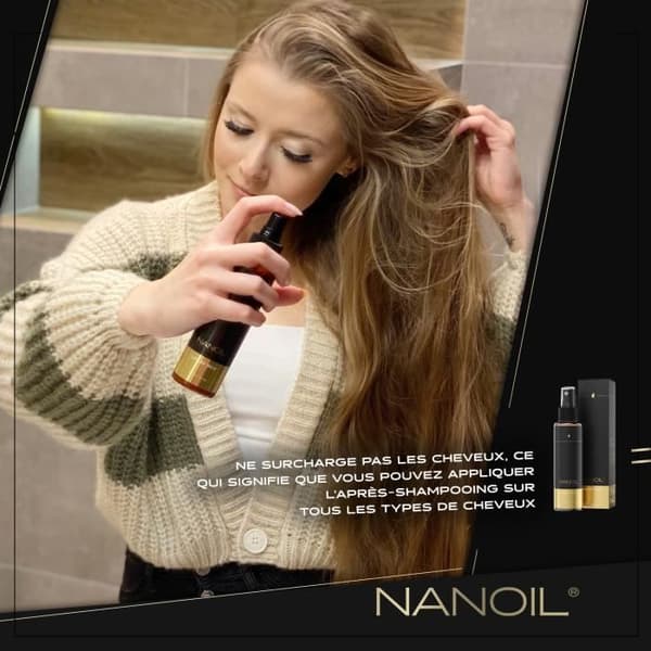 Nanoil Liquid Silk Hair Conditioner 125ml - Smidigt, mjukt, friskt hår
