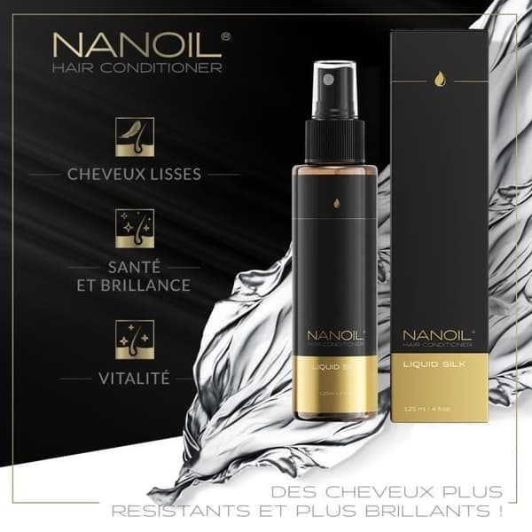 Nanoil Liquid Silk Hair Conditioner 125ml - Smidigt, mjukt, friskt hår