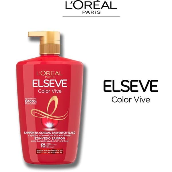 L'ORÉAL PARIS Elseve Color Vive Schampo 1000 ml