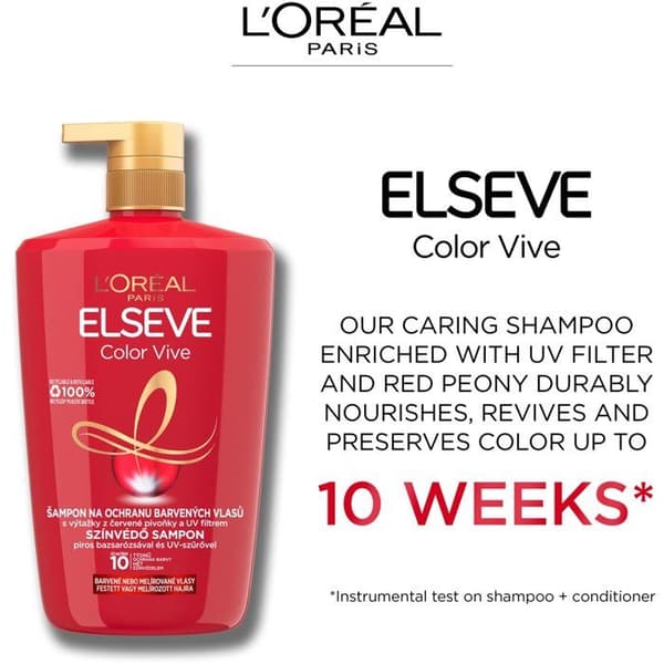 L'ORÉAL PARIS Elseve Color Vive Schampo 1000 ml