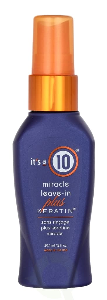 It's a 10 Miracle Leave-In Plus Keratin 59.1 ml