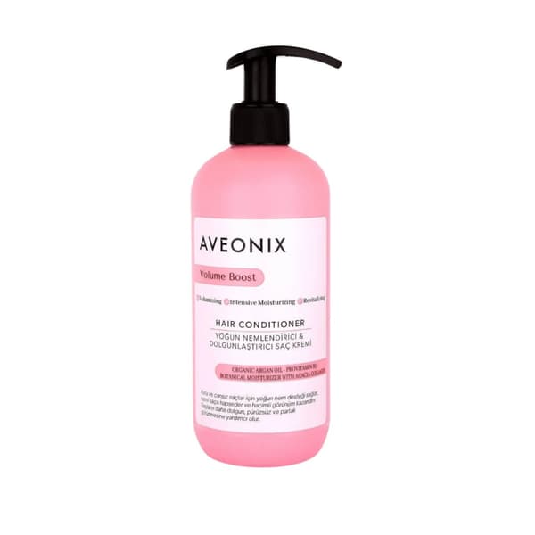 AVEONIX Volume Boost -hoitoaine 350 ml - hoitoaine, joka lisää hiusten volyymia
