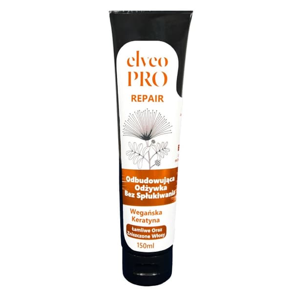 ELVEO PRO KORJAAVA Vegaaninen Keratiini Hiustenhoitoaine - 150ml - PIENI