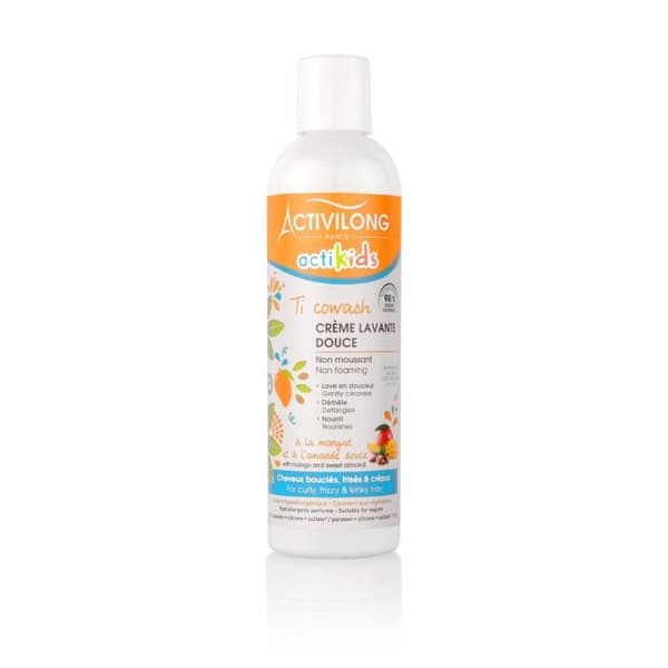 ACTIVILONG Mild rengöringskräm Actikids Ti Co Wash - Mango och sötmandel - 240 ml