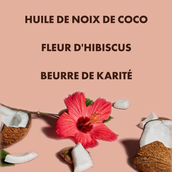Shea Moisture Curl and Shine Conditioner för kvinnor för tjockt lockigt hår, med kokosnöt och hibiskus för att återfukta