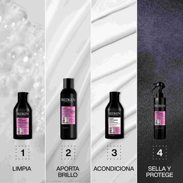 Shampoo sæt Redken ACIDIC COLOR GLOSS 3 Dele